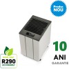 Dezumidificator si purificator profesional Woods LD24 filtru particule SMF, capacitate 12 litri/zi, higrostat incorporat, carcasa metalica, 10 ani garantie